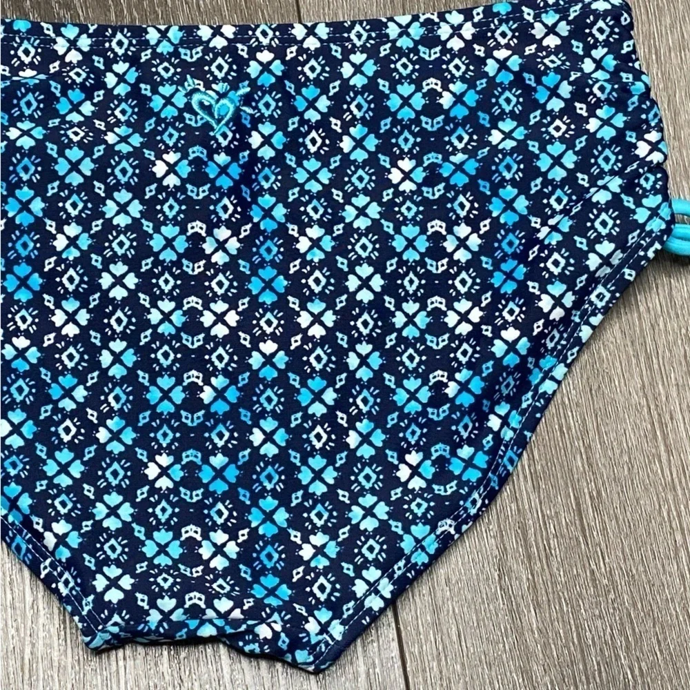 Justice Girl Bikini Bottom Seimsuit Blue Size 10